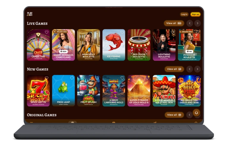 PlayJonny application